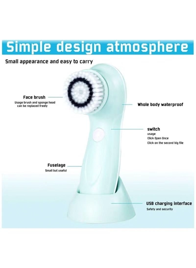 ORiTi Facial Cleansing Spin brush Set-1