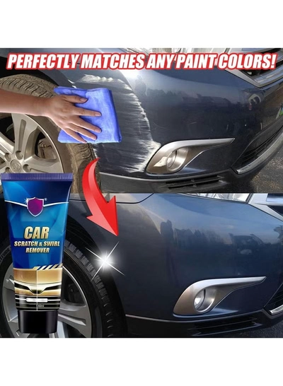 DubaiGallery Car Polish, Car Scratch Remover, Car Scratch Repair Paint Restorer Car Refurbishment Kit, Easily Repair Scratches Water Spots Universal Car Pro Mending Car-2