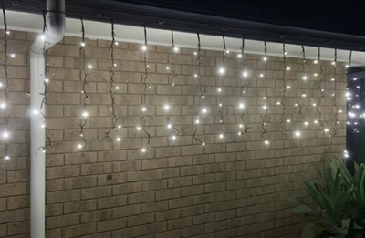 10MX0.5M DECORATIVE LED CURTAIN LIGHT-WHITE-0