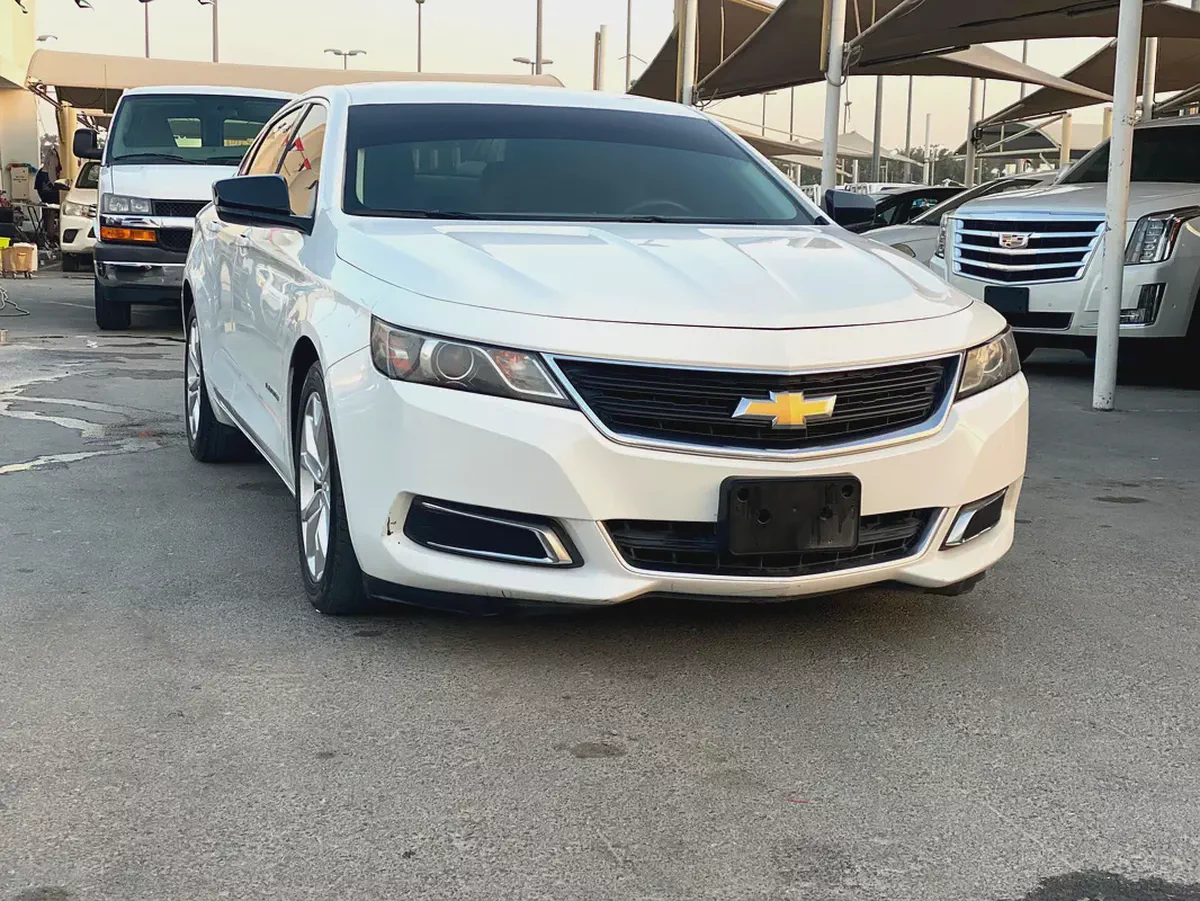 2019 Chevrolet Impala LT, white-1-1