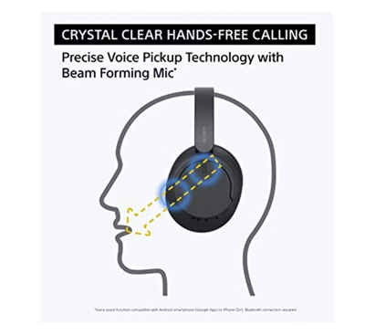 Sony WH-CH720 Noise Cancelling Wireless Headphones Bluetooth Over The Ear With Mic-5