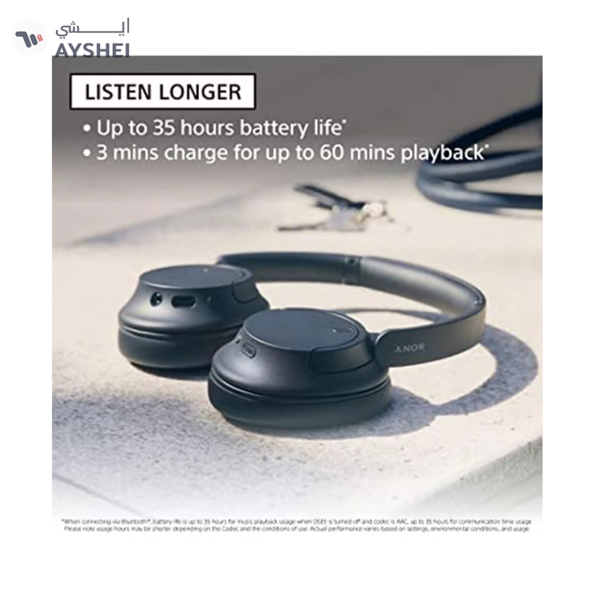 Sony WH-CH720 Noise Cancelling Wireless Headphones Bluetooth Over The Ear With Mic-7-7