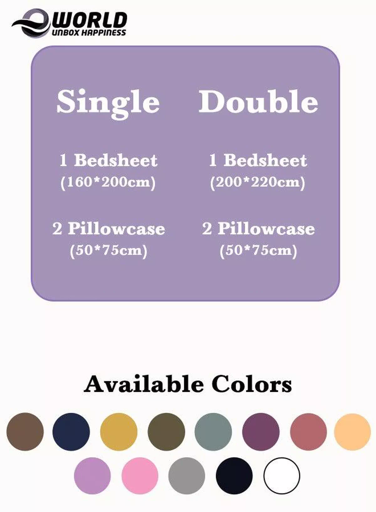 3 Piece Luxury Purple Striped Bed Sheet Set with 1 Flat Sheet and 2 Pillowcases for Hotel and Home Crafted from Ultra Soft and Breathable Microfiber for Year-Round Comfort, (Single/Double)-1-1