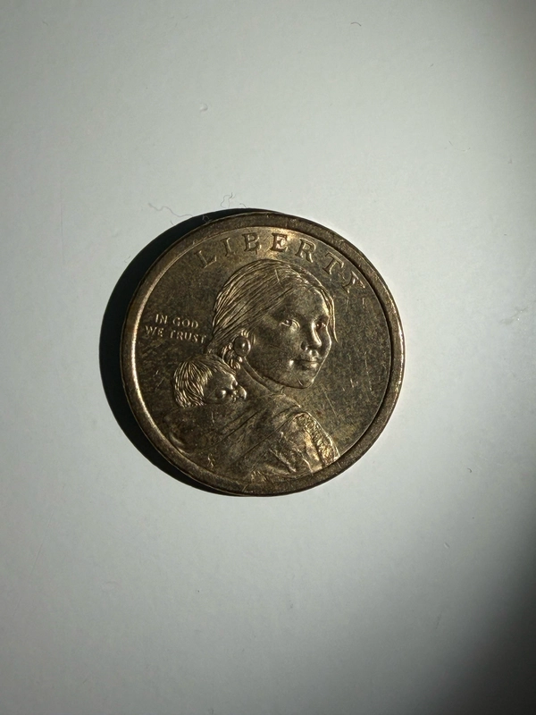 US Native American Sacagawea Dollar Coin (2009 Agriculture Reverse)
