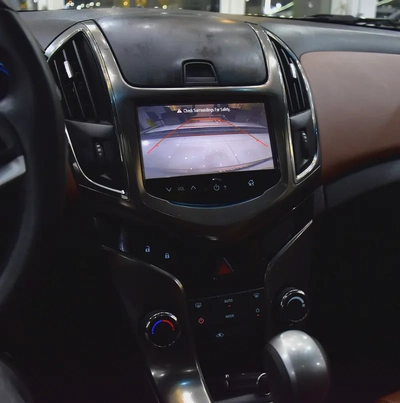 ONLY 47,000 KM! Chevrolet Cruze LT ( 2017 Model ) Silver Color GCC Specs-13