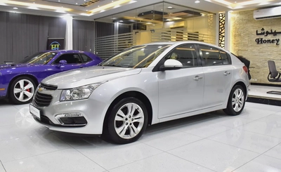 ONLY 47,000 KM! Chevrolet Cruze LT ( 2017 Model ) Silver Color GCC Specs-1