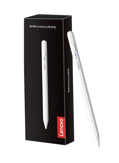 Lenovo Thinkplus BP16 Smart Stylus Pencil, Pixel-Level Accuracy, High Sensitivity, And Low Latency, Low Power Consumption Chip, Snaps On, White | BP16-2