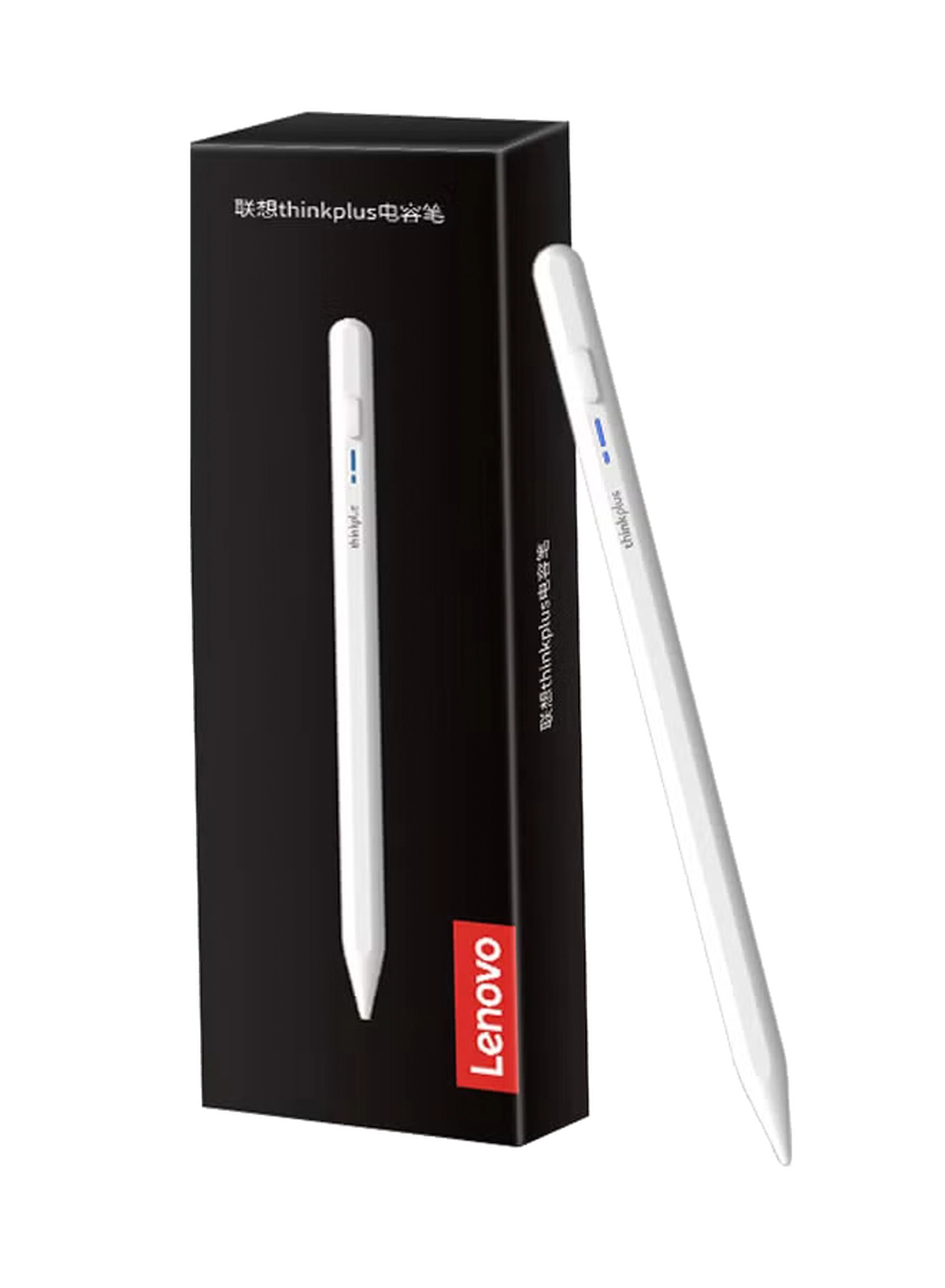 Lenovo Thinkplus BP16 Smart Stylus Pencil, Pixel-Level Accuracy, High Sensitivity, And Low Latency, Low Power Consumption Chip, Snaps On, White | BP16-2-2