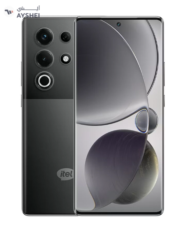 ITEL S25 Ultra Dual SIM Bromo Black 8+8GB RAM 256GB 4G - Middle East Version