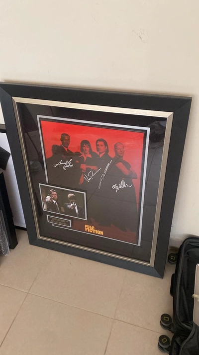 Authentic Pulp Fiction Cast Autographed Poster – Signed by Original Cast-0
