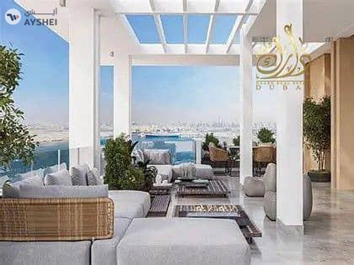 Sea and Dubai island view-Ready next month-last units-Morgish-30%and 70% on handover