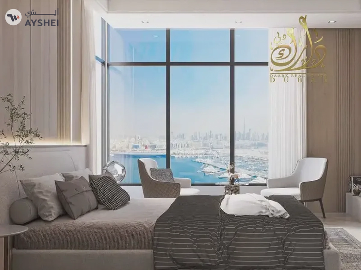 Sea and Dubai island view-Ready next month-last units-Morgish-30%and 70% on handover