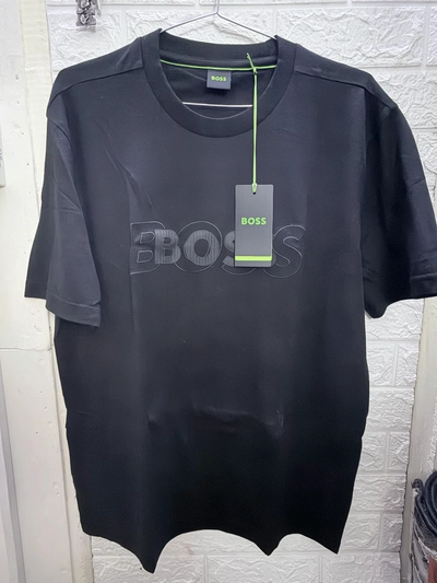 BOSS Men's Black Logo T-Shirt-0
