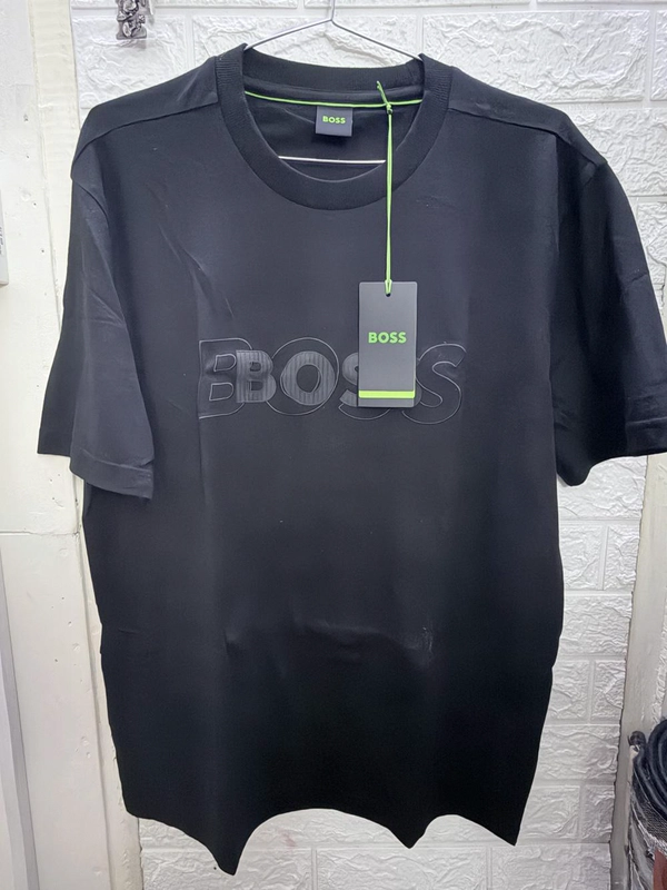 BOSS Men's Black Logo T-Shirt