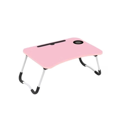 ORiTi Foldable Laptop Table 60x40x28centimeter PINK-0