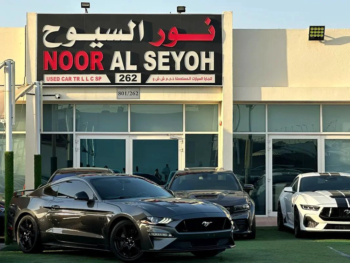 FORD MUSTANG GT 5.0 GCC PERFORMANCE 2018 ORIGINAL PAINT PERFECT CONDITION FULL SERVICE HISTORY-6-6