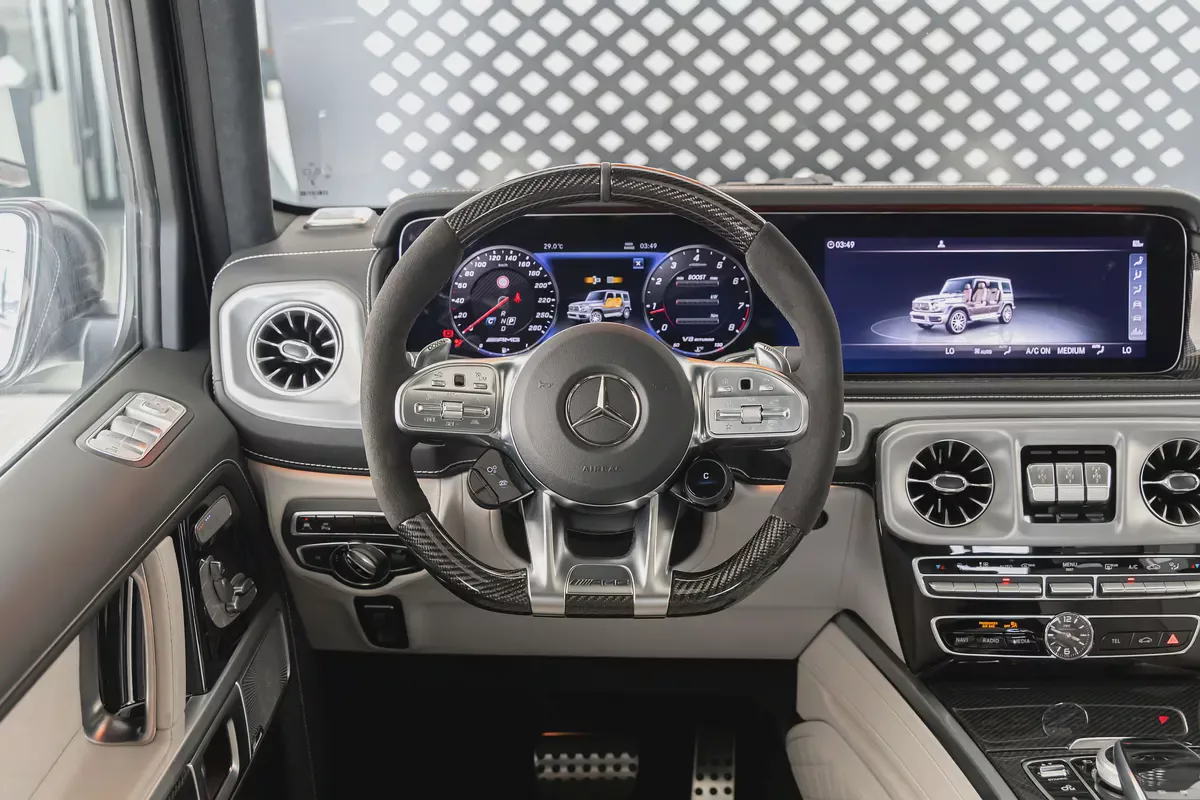 Mercedes-Benz G63 AMG | Fully loaded | Original Matte White | Japanese Specs-11-11