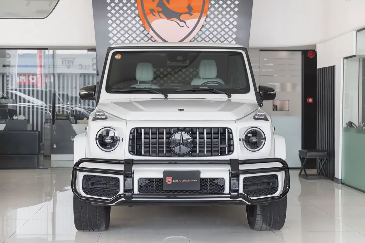 Mercedes-Benz G63 AMG | Fully loaded | Original Matte White | Japanese Specs-1-1