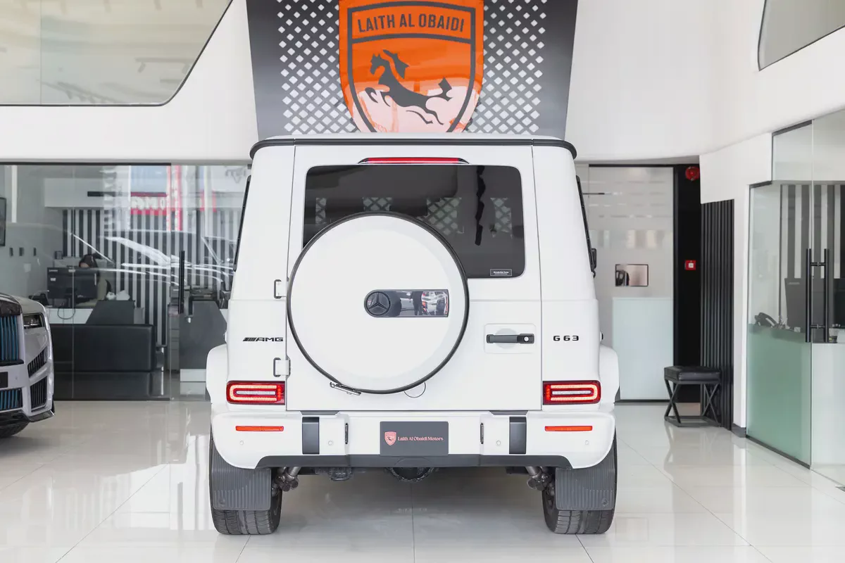 Mercedes-Benz G63 AMG | Fully loaded | Original Matte White | Japanese Specs-4-4