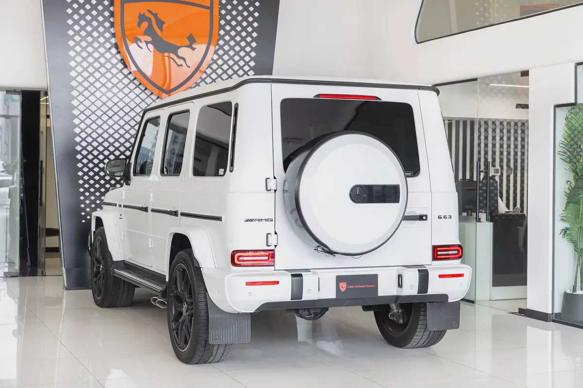 Mercedes-Benz G63 AMG | Fully loaded | Original Matte White | Japanese Specs-5-5