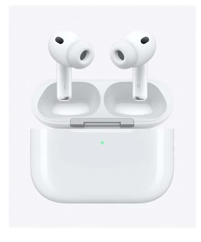 Apple AirPods Pro 3 Wireless Earbuds, Bluetooth Headphones, Active Noise Cancellation, Hearing Test, Hearing Aid,Hearing Protection features, Heart rate sensing during workouts, Live Translation, High-Fidelity Sound, H2 Chip, USB-C Charging - White-0