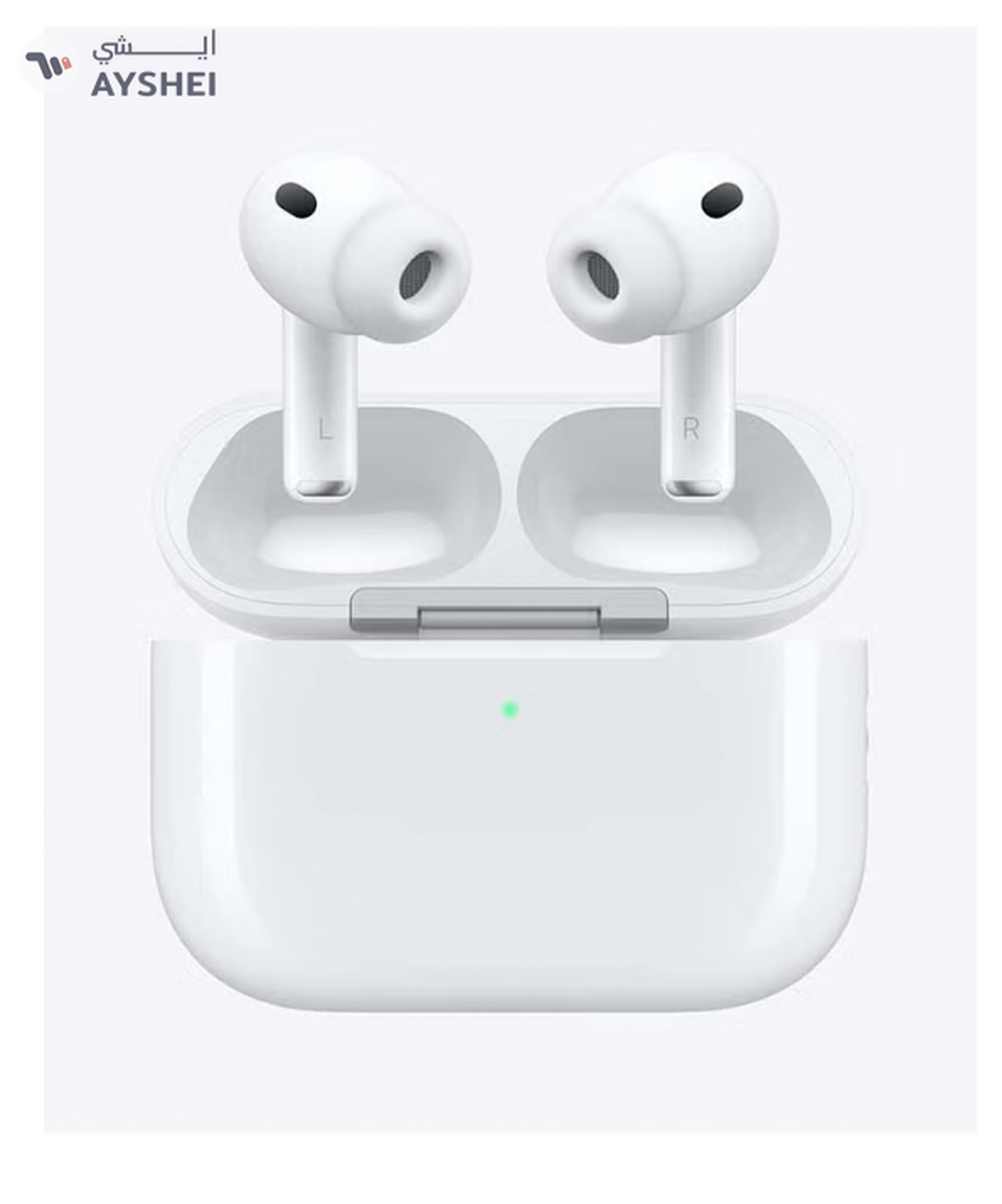 Apple AirPods Pro 3 Wireless Earbuds, Bluetooth Headphones, Active Noise Cancellation, Hearing Test, Hearing Aid,Hearing Protection features, Heart rate sensing during workouts, Live Translation, High-Fidelity Sound, H2 Chip, USB-C Charging - White-0-0
