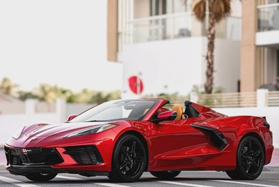 2024 | Chevrolet Corvette C8 Roadster | Red | Low Milelage | Warranty-0