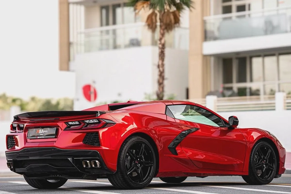 2024 | Chevrolet Corvette C8 Roadster | Red | Low Milelage | Warranty