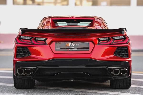 2024 | Chevrolet Corvette C8 Roadster | Red | Low Milelage | Warranty