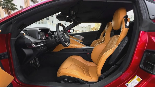 2024 | Chevrolet Corvette C8 Roadster | Red | Low Milelage | Warranty