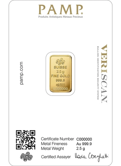 PAMP 24KT - 2.5g Suisse Pamp-1