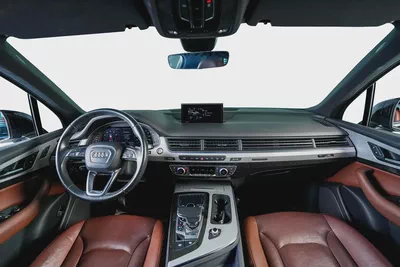 Audi Q7 SLine-GCC-7Seats-Premium Leather Interior-22 Inch S Design Rims-Excellent Condition-Audi FSH-9