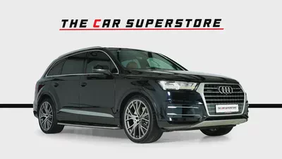Audi Q7 SLine-GCC-7Seats-Premium Leather Interior-22 Inch S Design Rims-Excellent Condition-Audi FSH-1