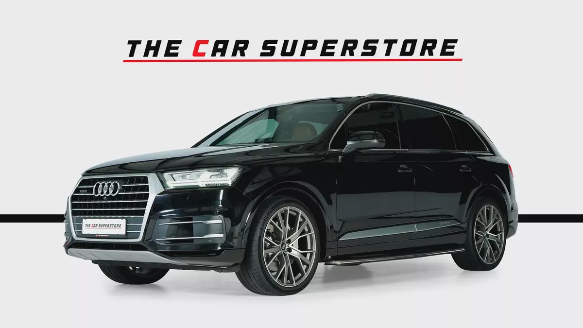 Audi Q7 SLine-GCC-7Seats-Premium Leather Interior-22 Inch S Design Rims-Excellent Condition-Audi FSH-3-3