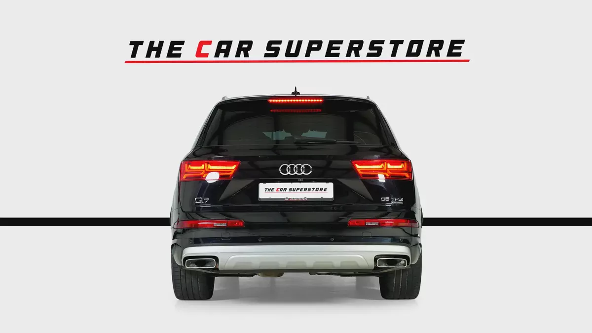 Audi Q7 SLine-GCC-7Seats-Premium Leather Interior-22 Inch S Design Rims-Excellent Condition-Audi FSH-6-6