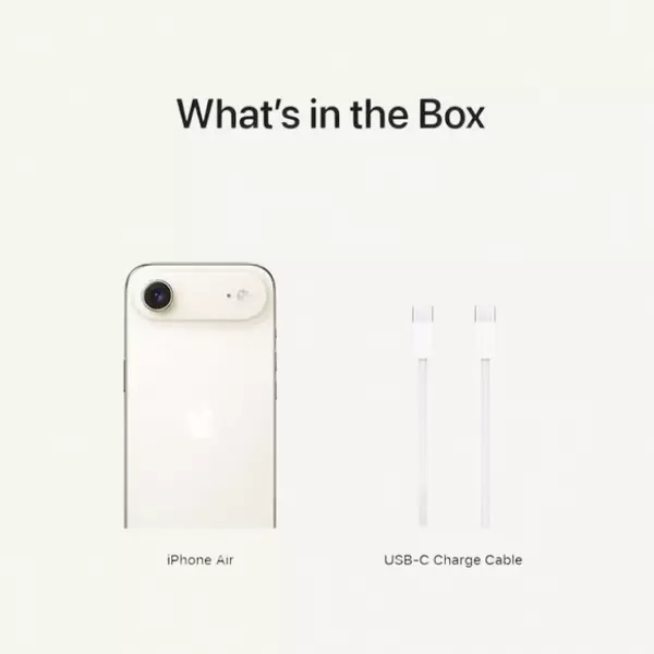 Apple iPhone Air 256GB Light Gold 5G (eSim only) With FaceTime - Middle East Version