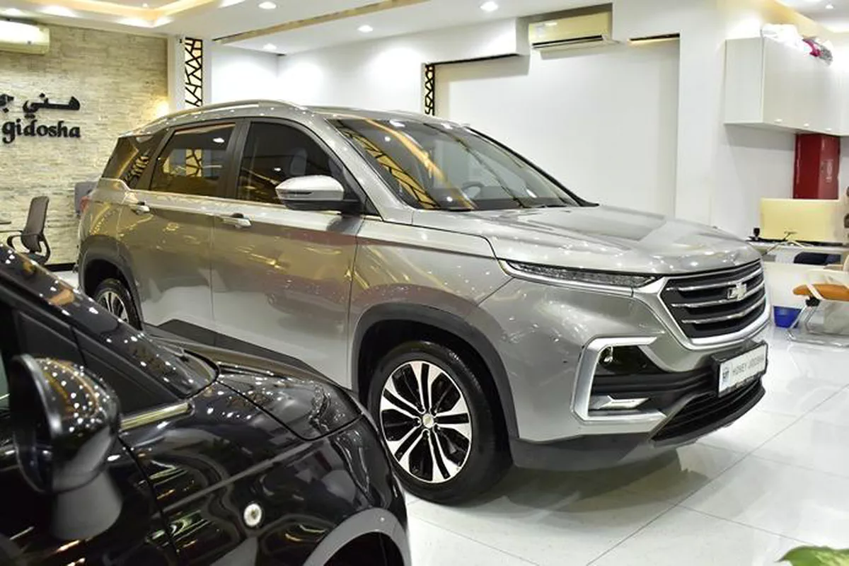 Chevrolet Captiva Premier ( 2023 Model ) in Grey Color GCC Specs-14-14
