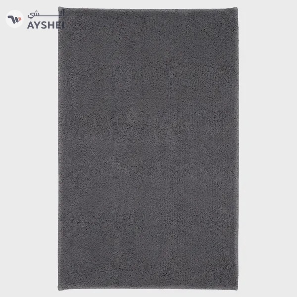 SÖDERSJÖN Dark Grey Bath Mat - 50x80 cm | Stylish and Comfortable Bathroom Essential