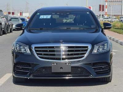 Mercedes-Benz S450L long wheel Base  Auction Grade 4.5/B All original Paint low Kilometer NEAT AND C-2