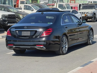 Mercedes-Benz S450L long wheel Base  Auction Grade 4.5/B All original Paint low Kilometer NEAT AND C-4