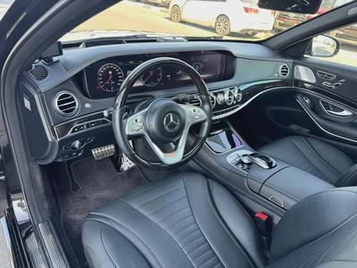 Mercedes-Benz S450L long wheel Base  Auction Grade 4.5/B All original Paint low Kilometer NEAT AND C-6