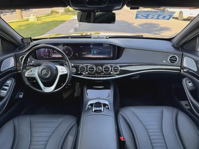 Mercedes-Benz S450L long wheel Base  Auction Grade 4.5/B All original Paint low Kilometer NEAT AND C-8