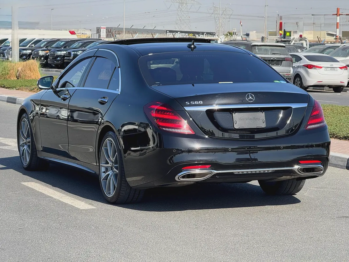Mercedes-Benz S450L long wheel Base  Auction Grade 4.5/B All original Paint low Kilometer NEAT AND C-3-3