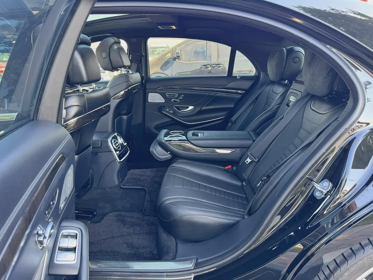 Mercedes-Benz S450L long wheel Base  Auction Grade 4.5/B All original Paint low Kilometer NEAT AND C-14-14