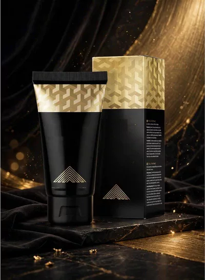 Titan Gel for Men Premium Personal Care and Grooming Gel Smooth Easy Spread Formula Lightweight Non Greasy Feel Quick Absorption Convenient Tube Design Stylish Black and Gold Packaging-2