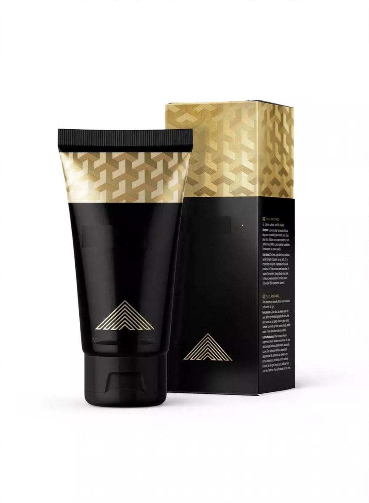 Titan Gel for Men Premium Personal Care and Grooming Gel Smooth Easy Spread Formula Lightweight Non Greasy Feel Quick Absorption Convenient Tube Design Stylish Black and Gold Packaging-1-1