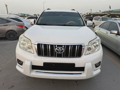 Toyota Prada 2013 white cooor GCc calen car-0
