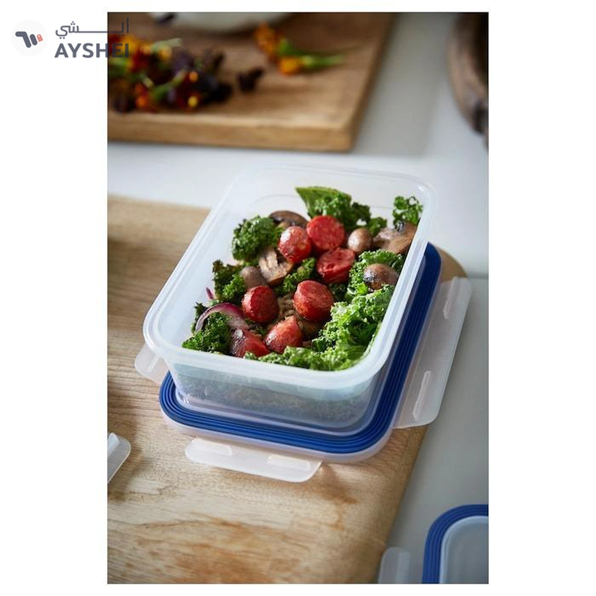 IKEA 365+ Rectangular Plastic Lid-2-2