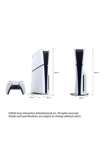 Sony PlayStation 5 Slim (International Version) Disc DualSense Wireless Controller Double Pack-3