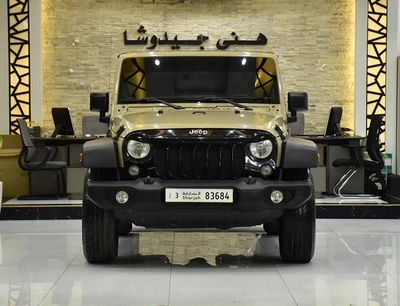 Jeep Wrangler Sport ( 2017 Model ) in Beige Color GCC Specs-0